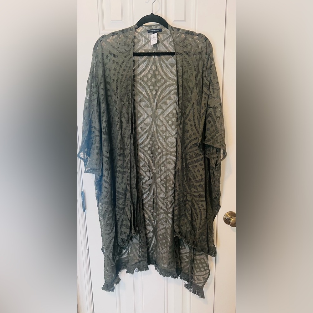 American Eagle Beach Coverup Poncho